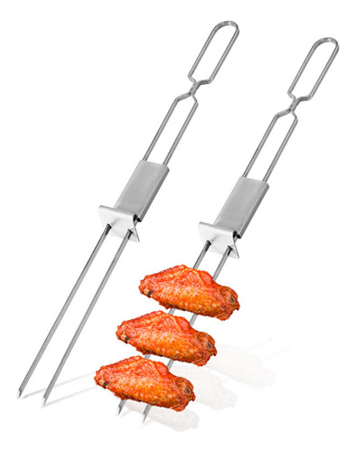Brochetas De Brocheta De Acero Inoxidable, Palillos