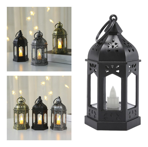 * 5 X 6x Farol Electrónico Con Forma De Vela, 5 Piezas