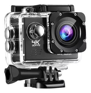 Camara Deportiva Sumergible 4k Uhd 16mp + Accesorios