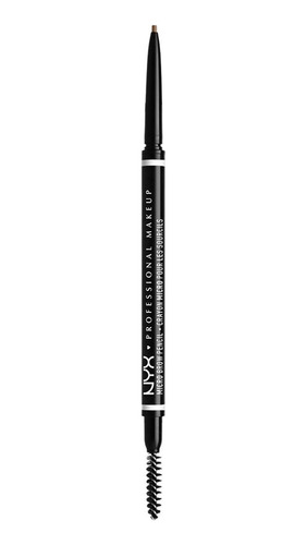 Nyx  Lapiz De Cejas Precision Micro Brow Taupe Rubias Rubio 