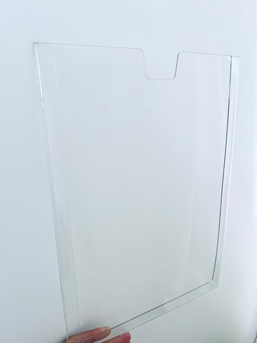Display Parede A4 Porta Folhas Kit110 Com Fita Dupla Face