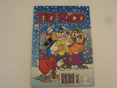  Historieta Tio Rico # 138  Disney - Abril Cinco  Año 1995