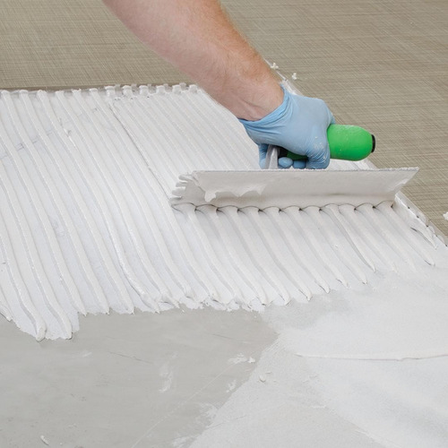 Pegamento Flexible Grandes Piezas Blanco Granirapid Mapei