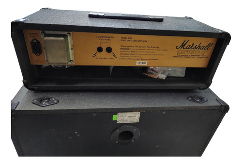 Cabezal Valvular Y Caja Marshall Valvestate 100v Made In Uk (Usado)