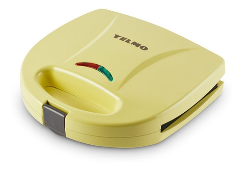 Waflera eléctrica Yelmo WM-1901 color amarillo 220V