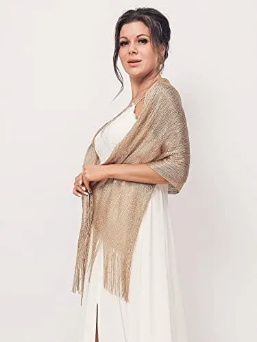 Chales Y Chales Aukmlla Para Vestidos De Noche, Bufanda De Y