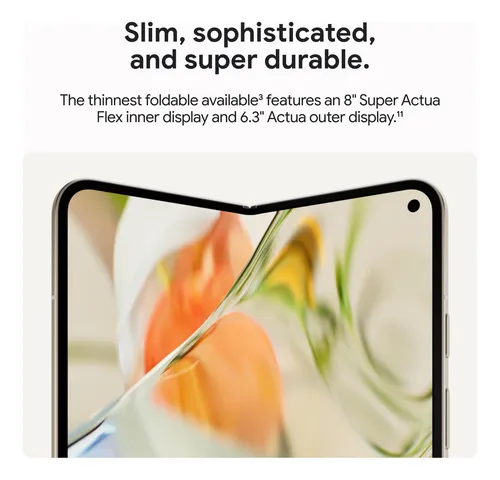 Google Pixel 9 Pro Fold Celular Android Desbloqueado 256 Gb