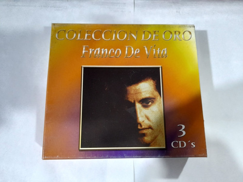 Cd Franco De Vita Coleccion De Oro 3 Cds Formato Cd