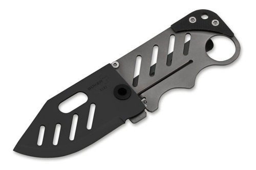Navaja Böker Para Cartera, Titanio - Credit Card Knife