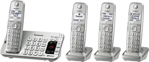 comprar Sistema Telefónico Panasonic, 4 Teléfonos Inalámbricos   
