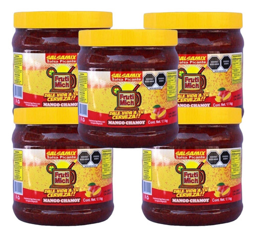 Salsa Mix Escarchar Michelada Coctelería Mango Chamoy 5.5kg