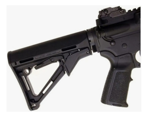 Coronha Stock Ctr Tática T4 Ar15 M4 Com Soleira Estendida
