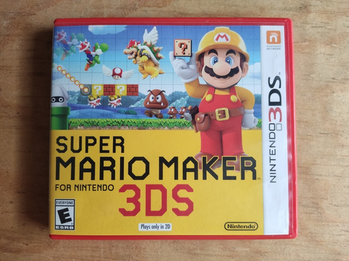 Mario  Super Mario Maker Nintendo 3ds  