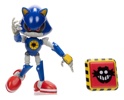 Sonic The Hedgehog Sonic - Figura De Acción De 4 Pulgadas