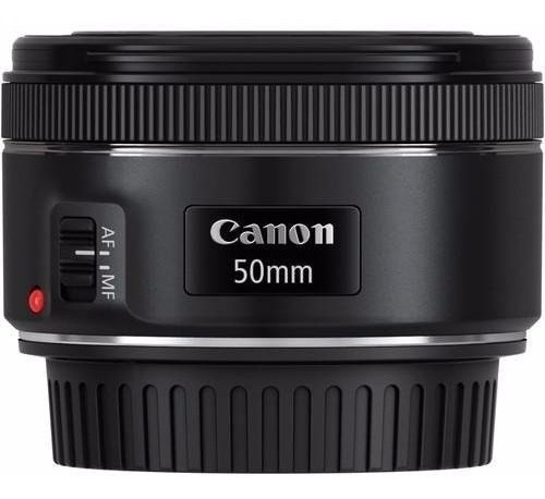 Imagem 1 de 5 de Lente Canon Ef 50mm F/1.8 Stm Com Motor De Auto-foco 