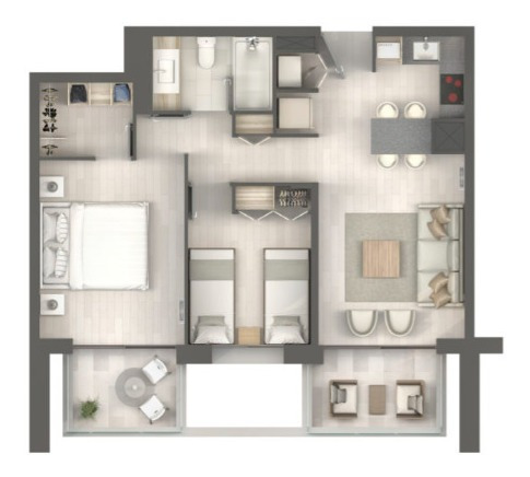 Imagen 10 de 14 de Departamento En Venta De 2 Dormitorios En Concón