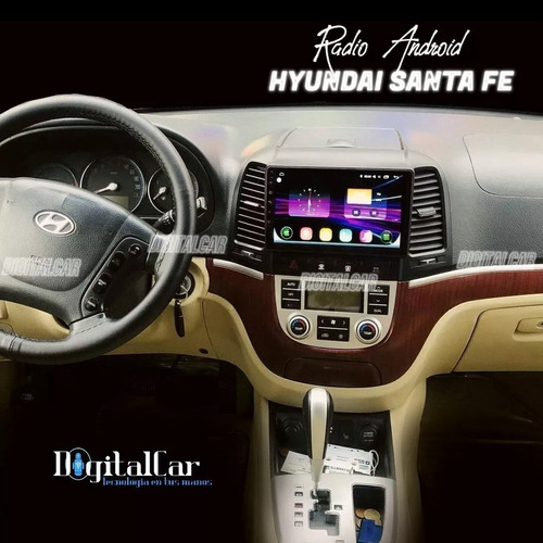 Radio Pantalla Android Hyundai Santa Fe 2006/12