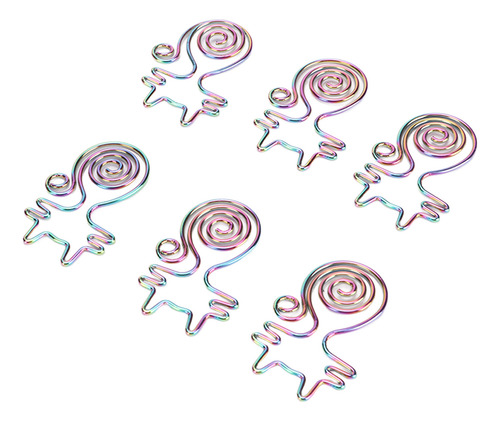 Lindos Clips De Papel Con Forma De Gato, 100 Piezas, Colorid
