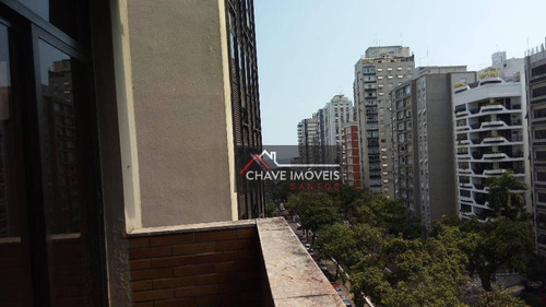 Imagem 29 de 30 de Apartamento Com 4 Dormitórios Para Alugar, 185 M² Por R$ 6.500,00/mês - Boqueirão - Santos/sp - Ap1550