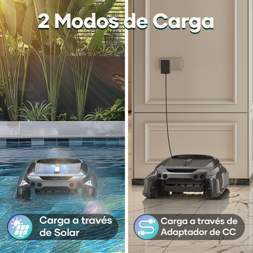 Robot Saca Ojas Automatico Aiper Surfer S1 Carga Solar