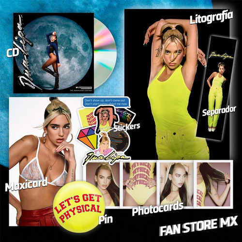 Dua Lipa Future Nostalgia Fan Pack (importado)
