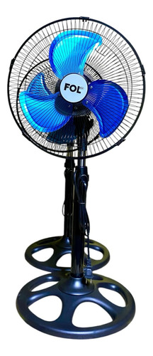 Ventilador 12 Pulgadas 60 Cm Negro Gris Metal 3