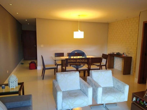 Imagem 2 de 30 de Apartamento Com 3 Dormitórios 1 Suíte 2 Vagas, 118 M² Campestre - Ap0258