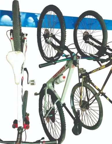 Soporte Base Para Colgar 3 Bicicletas En Pared 100% Seguro