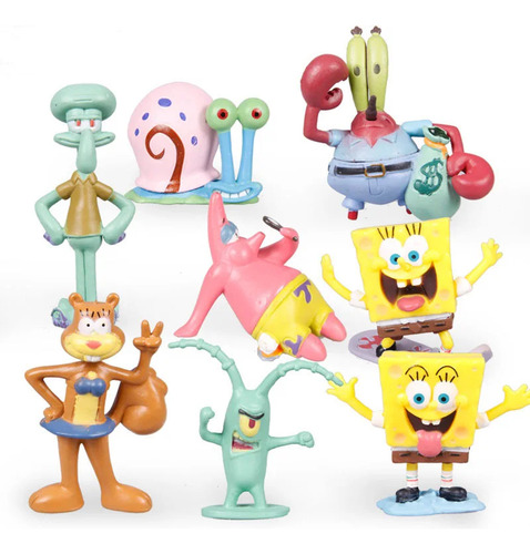 Juego De 8 Modelos De Juguetes De La Colección De Figuras De