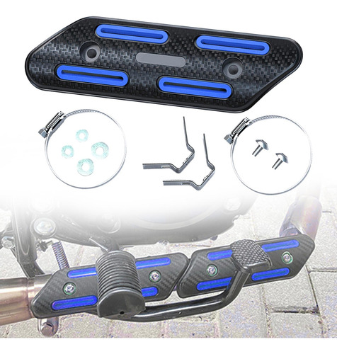 Protector Térmico Para Motocicleta, Cubierta Universal Azul