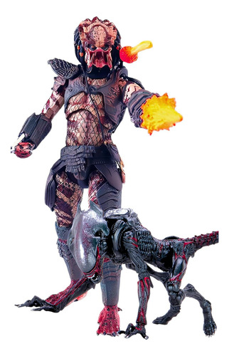 Predator Vs Alien! Set Of 2 Action Figures Guardian Vs Alien