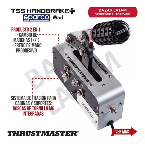 ThrustMaster TSS 2960818 Freno de Mano Progresivo y Cambio de Marchas  Secuencial Sparco