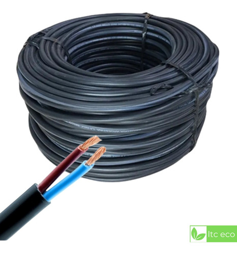 Imagen 1 de 7 de Cable Tpr 2 X 2.5mm Tipo Taller 100 Metros Iram Alargue