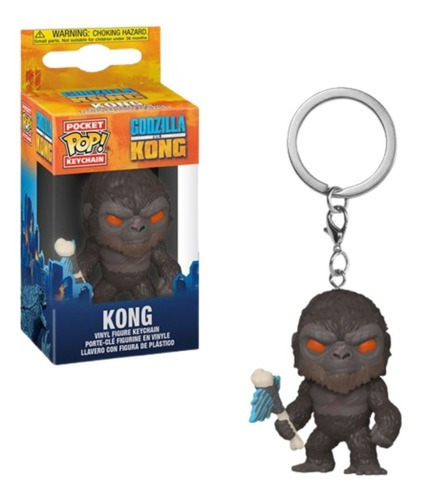 Kong Funko Pop Llavero Godzilla Vs Kong