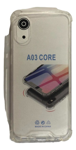 Funda Transparente Reforzada Camara Para  Samsung A03 Core