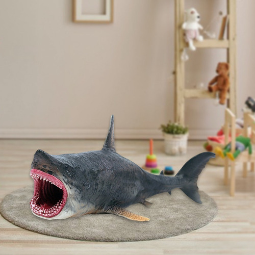 Figuras De Acción Con Forma De Tiburón En Miniatura, Vida Ma