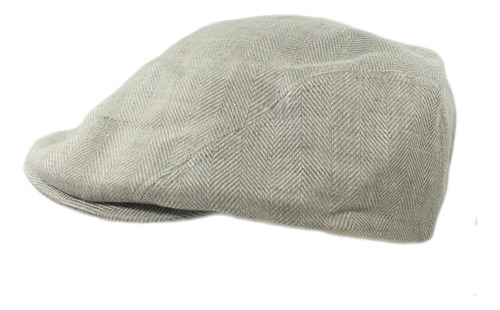 Irish Linen Newsboy - Gorra Plana Ajustada Para Hombre, Lige