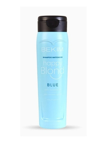 Shampoo Matizadora De Cabello Happy Blond Bekim Blue 250gr