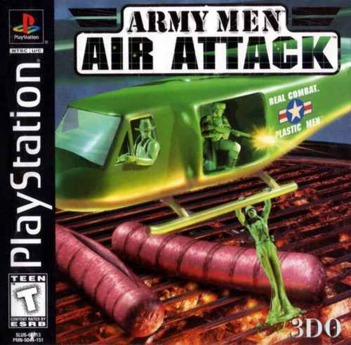 Army Men Air Attack Juego Original Ps1 / Psx (Usado)