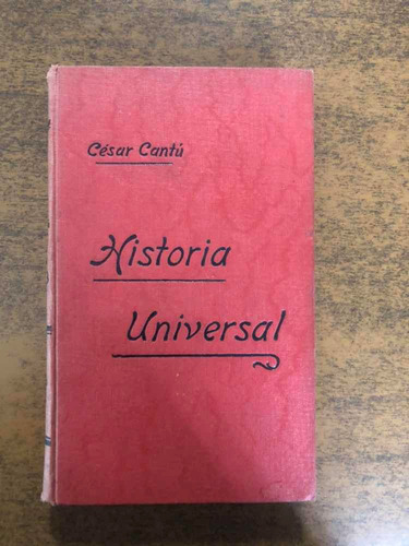 Historia Universal Tomo 38 / César Cantú