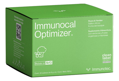 Immunocal Optimizer Suplemento Alimenticio Frutas Y Verduras