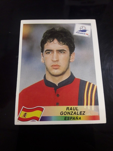 Mundial Francia 1998. Figurita N° 243. Raul Gonzalez. Mira!!