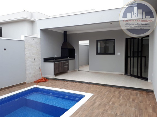Imagem 8 de 10 de Casa Nova Condominio Jardim Residencial Maria Dulce Com 3 Suites - Ca00055 - 67807938