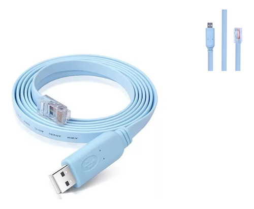 Cable Consola Cisco Usb Rj45, Se Conecta Directamente A Usb