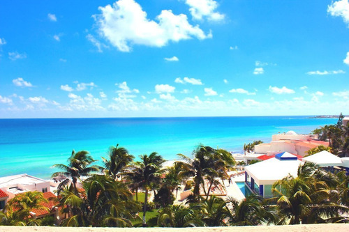 Imagen 3 de 18 de Penthouse Frente Al Mar, Roof Garden Privado Con Vista Al Ma