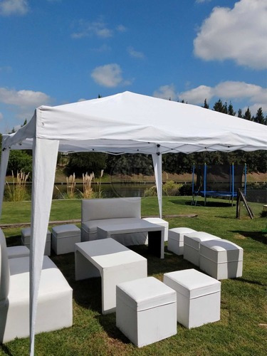 Imagen 6 de 9 de Alquiler Puffs, Gazebos, Estufas Living, Especial Invierno