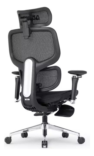 Cadeira Escritório Dt3 Office Ergonomie Ft Black - 14435-7 Cor Preto Material Do Estofamento Mesh Polytex