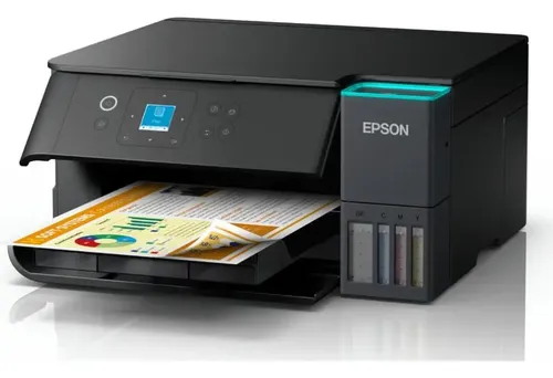 Impresora Epson Ecotank L4360 Continua Multifunción Wifi Dúplex Negro