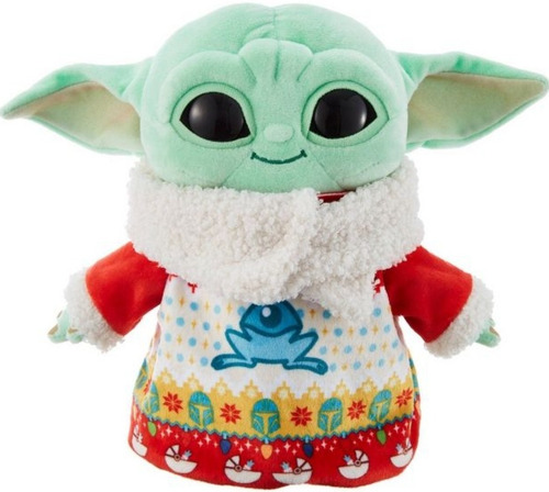 Imagen 3 de 4 de Baby Yoda Grogu Edición Especial. Exclusivo ! Peluche 21 Cm