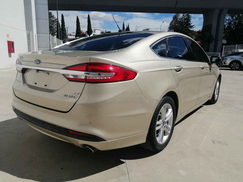 Imagen 6 de 15 de Ford Fusion 2018 4p Se Luxury Hibrido Aut